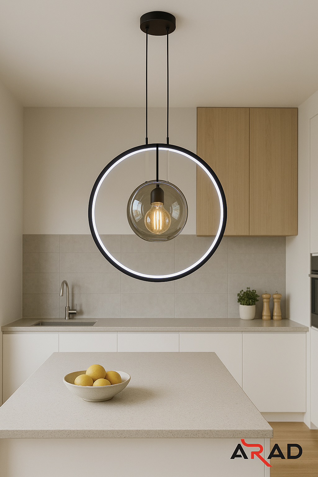 آویز رینگی حبابی SMDP803/1+1